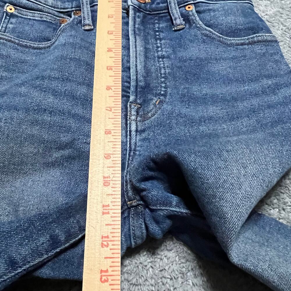 Madewell Jeans Womens 26 Perfect Vintage Blue Denim Pants High Rise - Picture 10 of 11